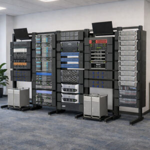 server racks in office space
